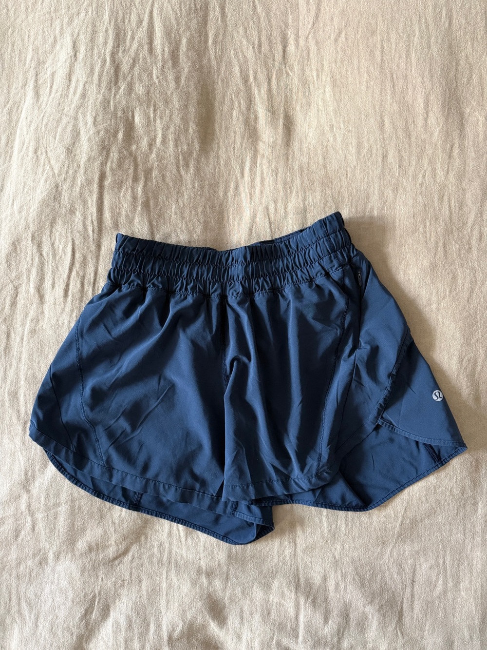 lululemon athletica Women's Navy Blue Athletic Shorts